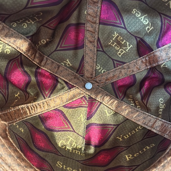 Goorin Bros Black and Gold Embroidered Hat - Picture 6 of 10